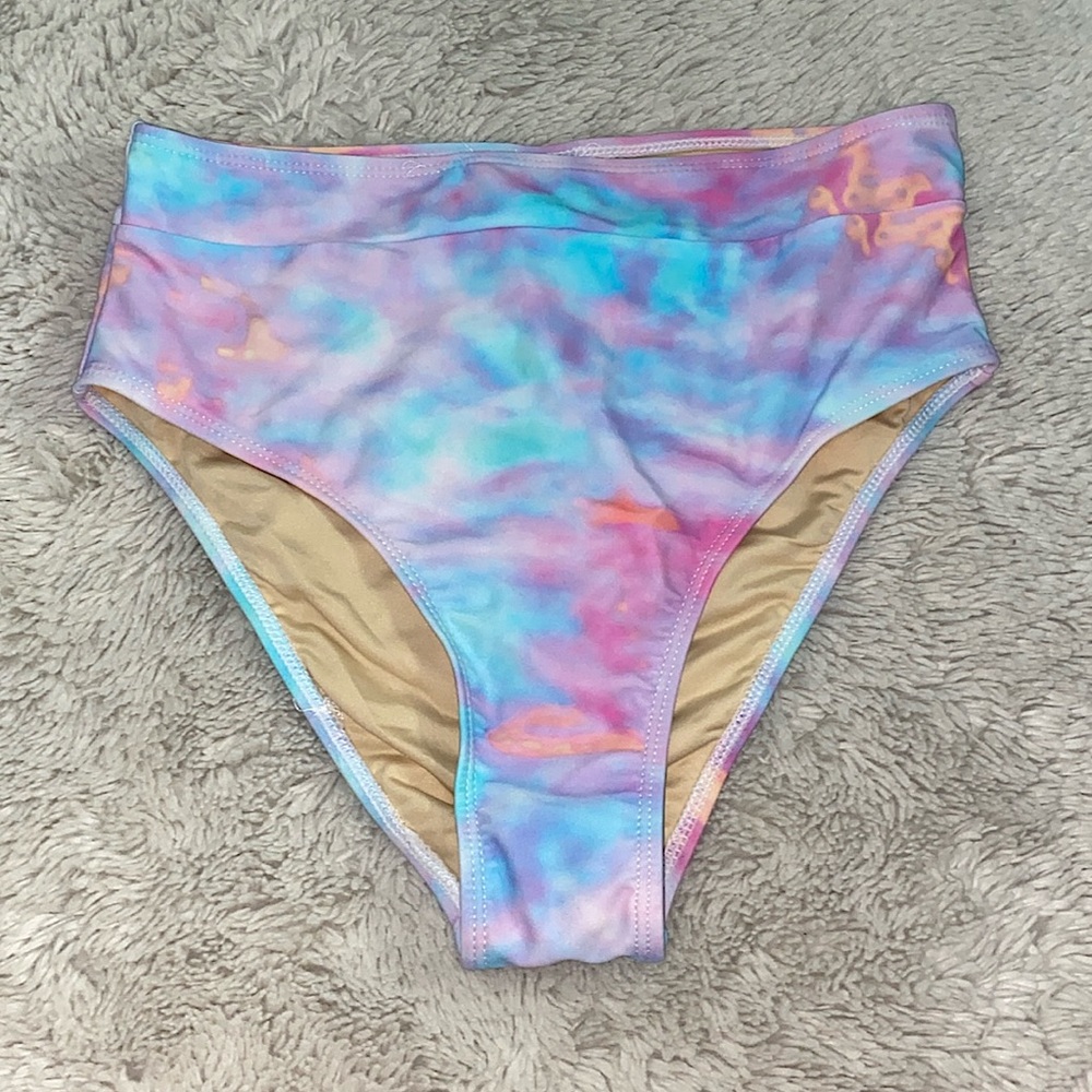 NWT beach joy high waist bikini bottoms
